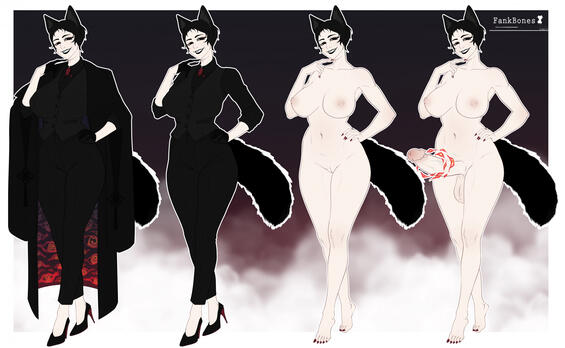 Line + Additional outfit + Futa ver.